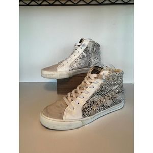 VINTAGE HAVANA Womens Kate Snake High Sneakers 11
